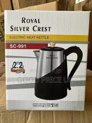 Royal Silver Crest Electric Heat Kettle 991