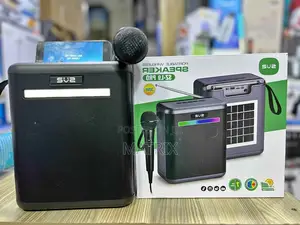 SVZ Solar Portable Speaker With a Microphone