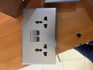 Multi Double Socket Grey