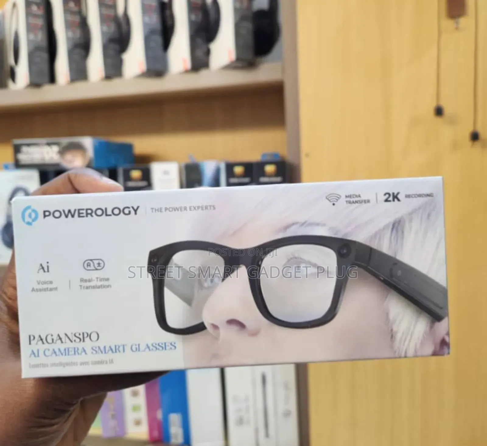Powerology Paganspo Ai Camera Smart Glasses