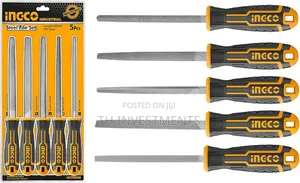 Inicole 5pcs of Steel File Set