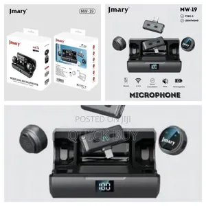 Jmary Mw-19 Dual Wireless Microphone for Type-C Lightning iPhone