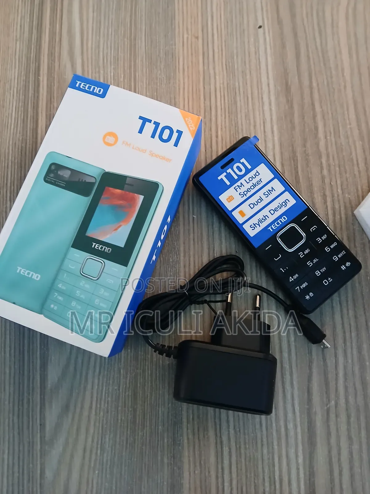 New Tecno T301 Black