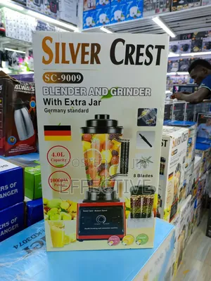 Silver Crest Blender and Grinder.