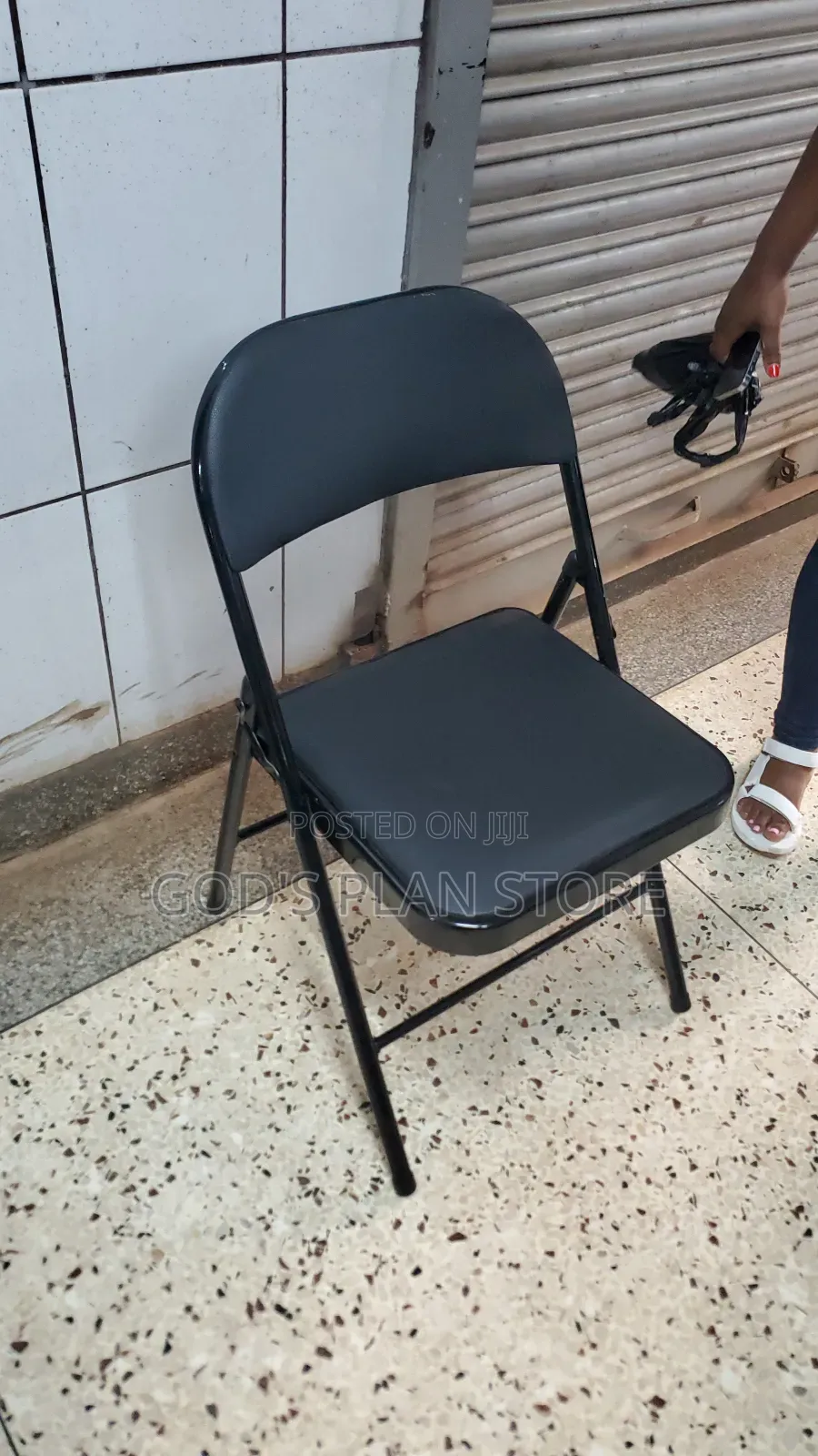 Imported Foldable Chair Black