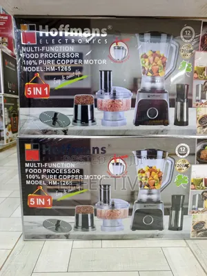 Multi-Function Food Processor, Model Hm-1265.