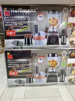 Multi-Function Food Processor, Model Hm-1265.