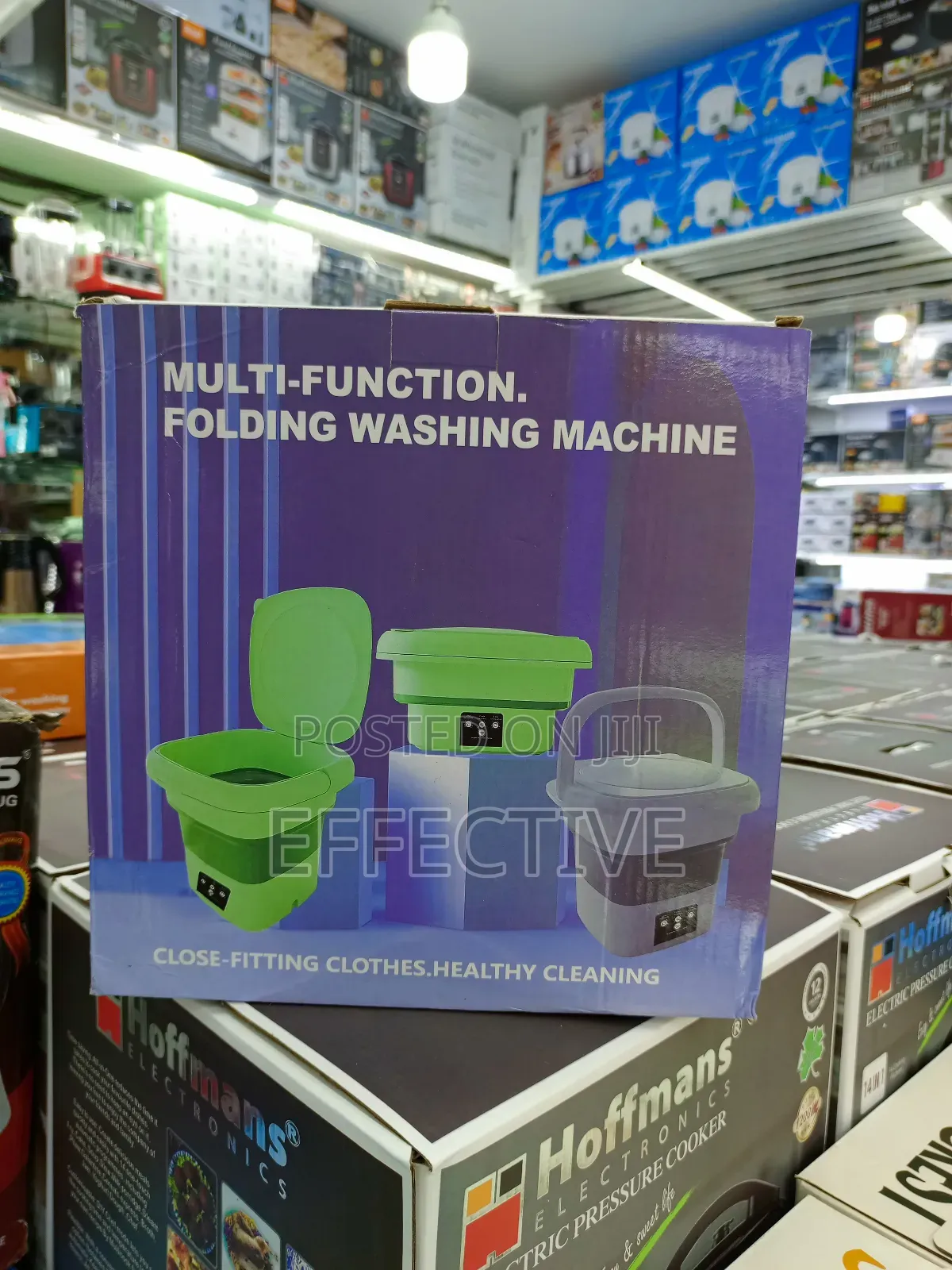Multi-Function Folding Washing Machine.