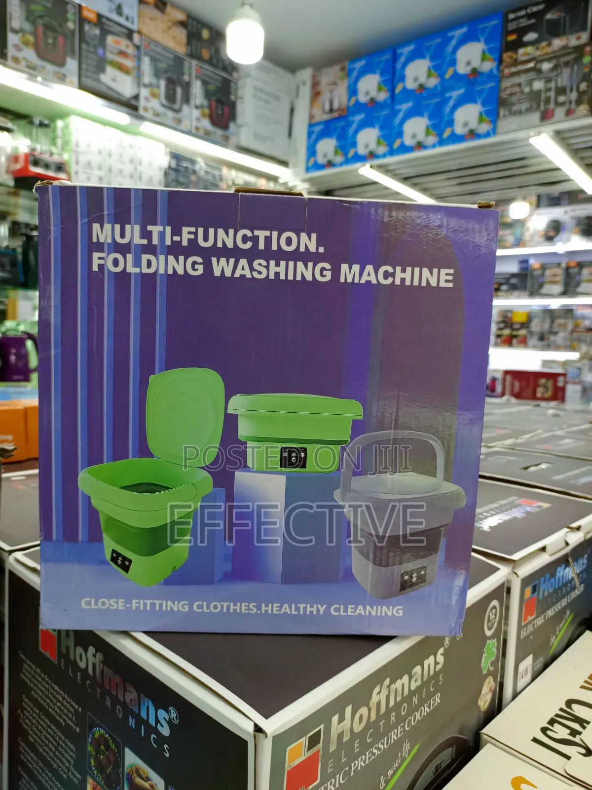 Multi-Function Folding Washing Machine.