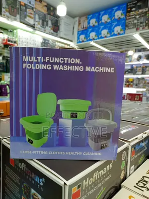 Multi-Function Folding Washing Machine.