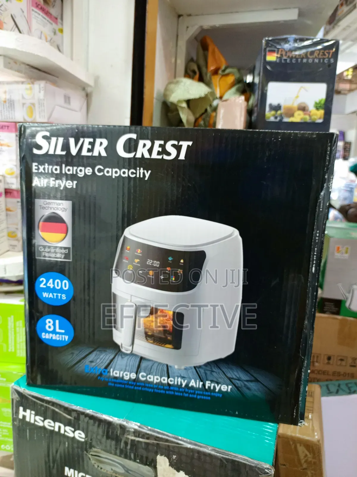 Silver Crest Extra Large Capacity Air Fryer.