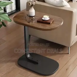 C-Shaped Side Table