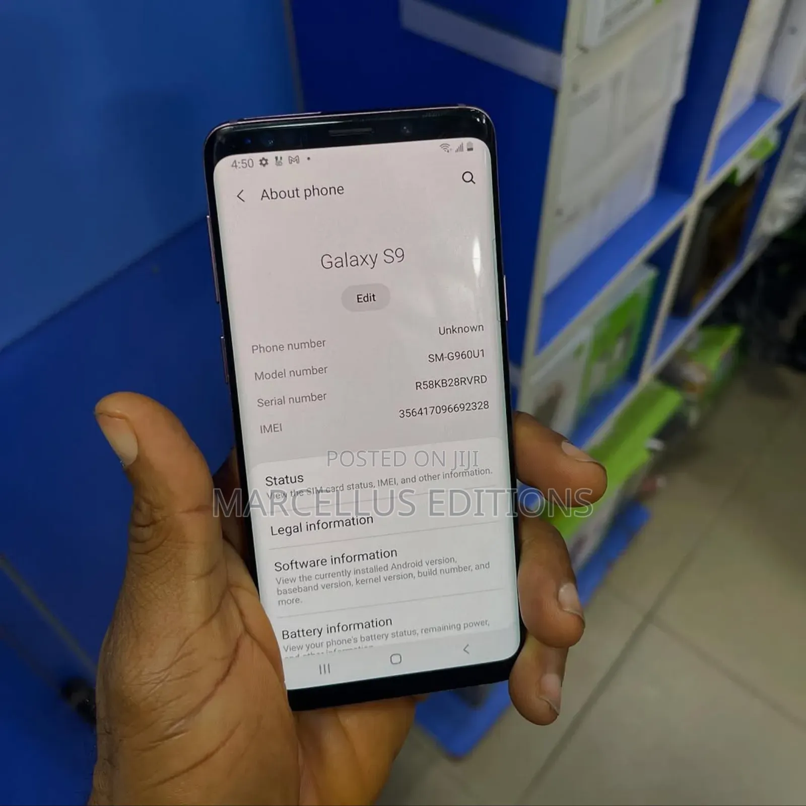 Samsung Galaxy S9 128 GB Purple