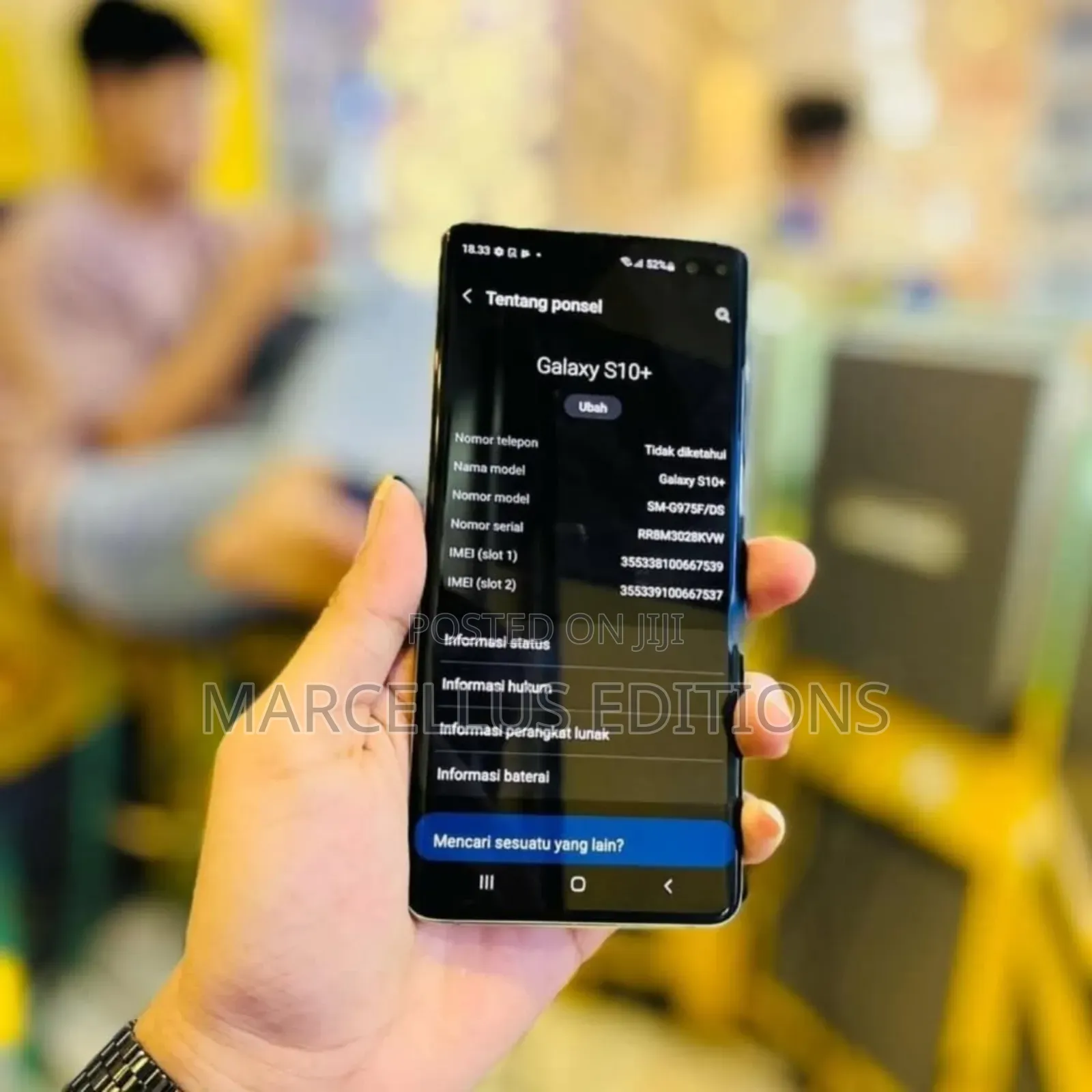 Samsung Galaxy S10 Plus 128 GB Blue