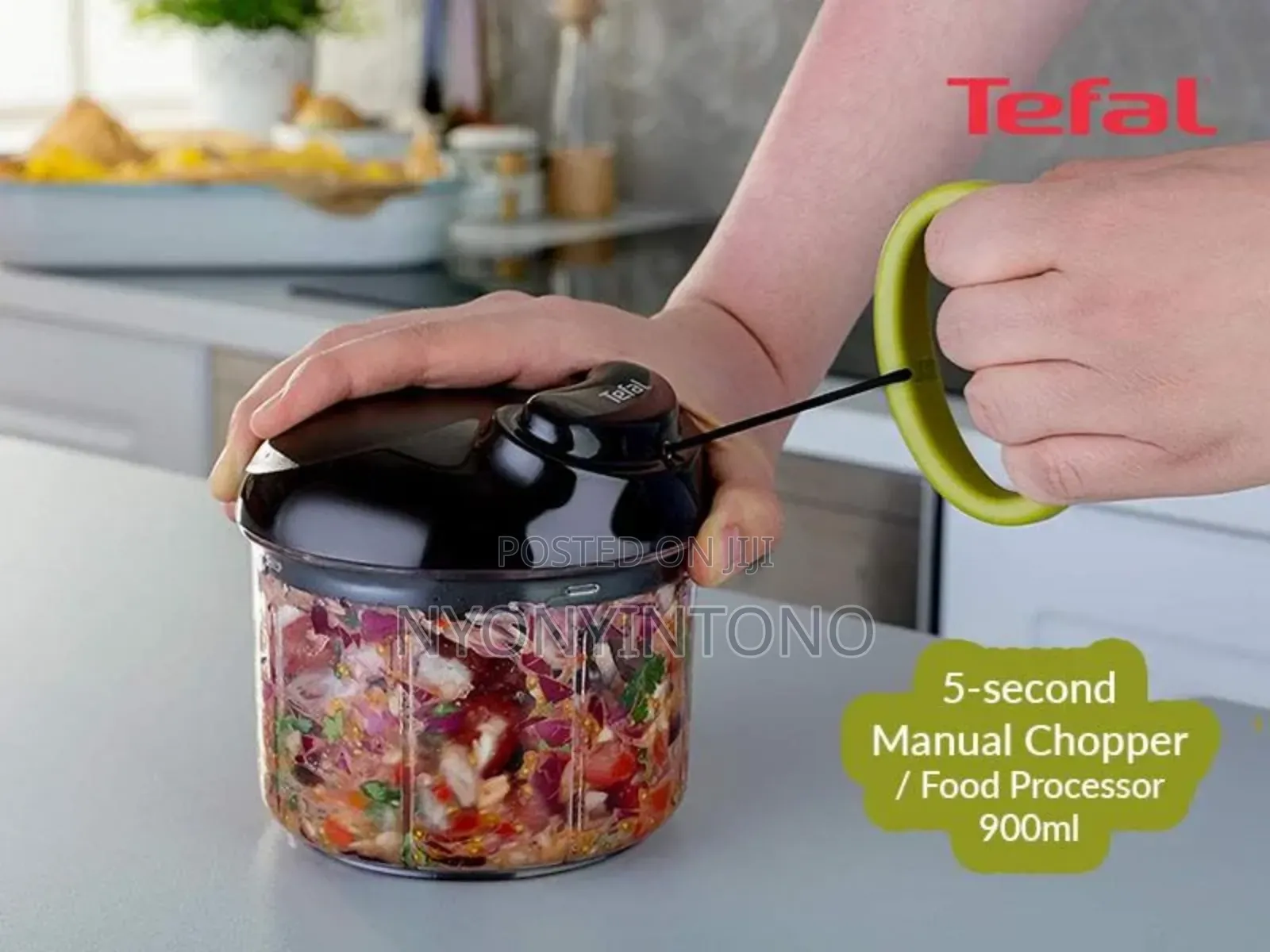 Tefal 900ml Manual Food Chopper K