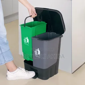 20litres Winstretch Dual Compartment Trash And Recyclable Dustbin