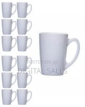 Luminarc 6 Pieces of Luminarc Plain Tea Coffee Mug Cups -White