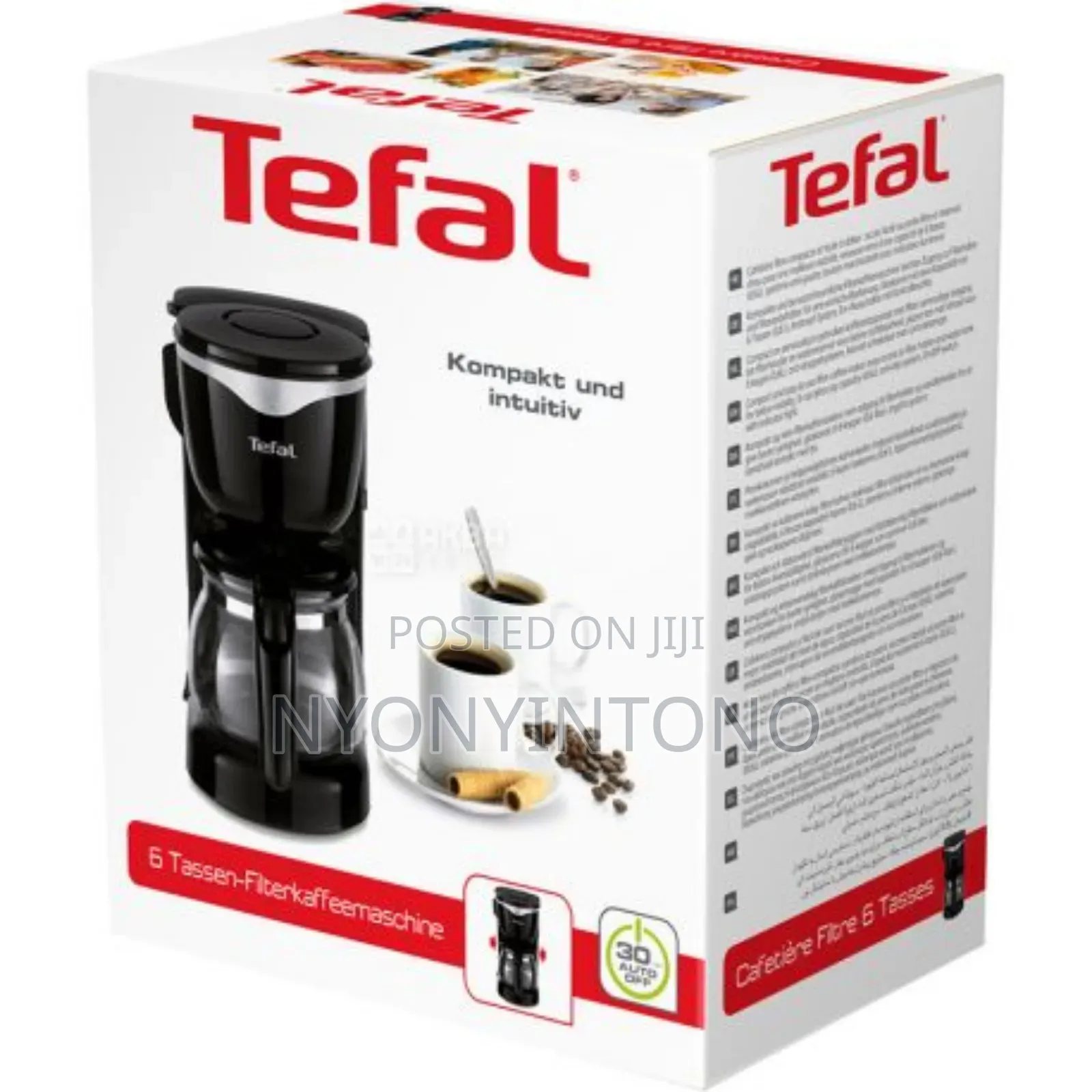 Tefal 10-15 Cups Coffee Maker Cm442827