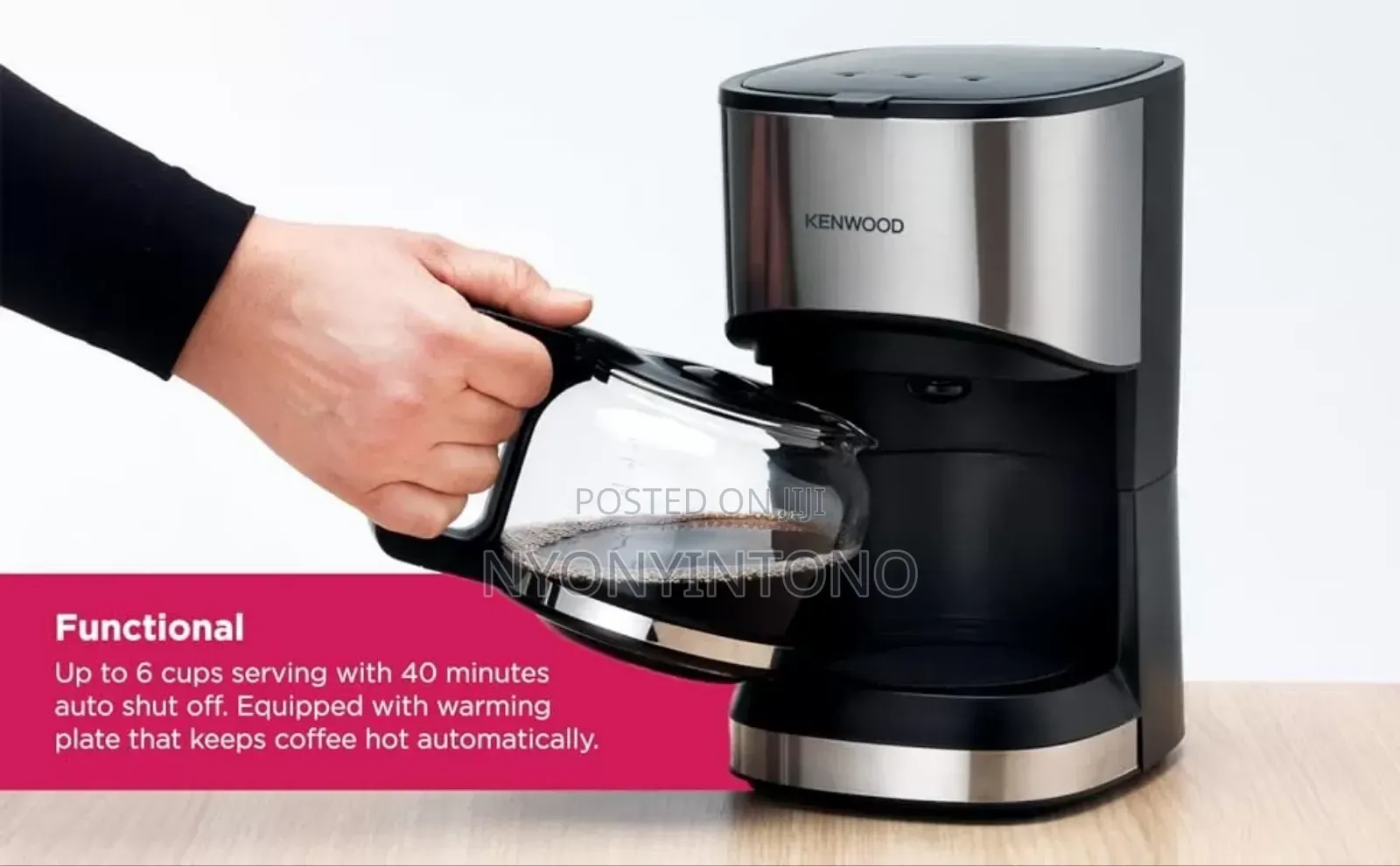 Kenwood 6cups Filter Coffee Maker Cmm05