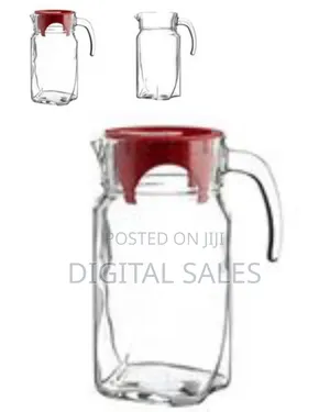 Luna 1.75 Litre Luna Water/Juice Jug-Colorles