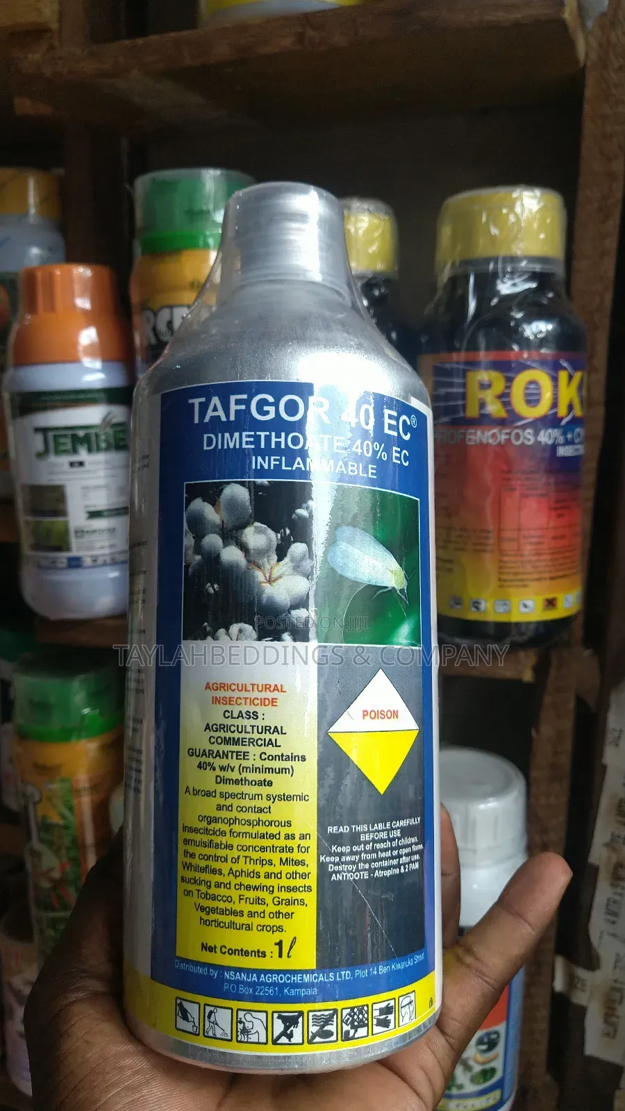 Tafgor Dimethoate 40% Ec Insecticide 1littre Aphids, Jassids Thrips