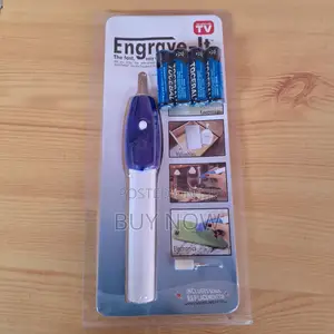 Battery Engraving Pen With 2 Bits