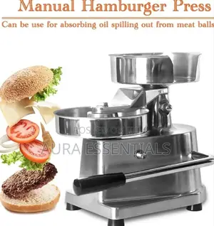 Manual Commercial Hamburger Press Machine