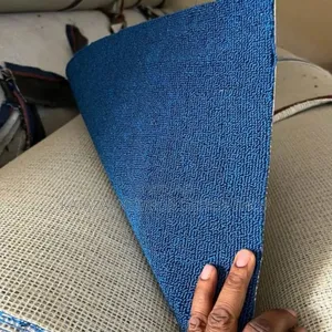 Quality Office Navy Blue Woolen Carpets
