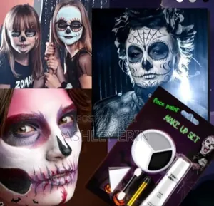 Face Paint, Black White Grey