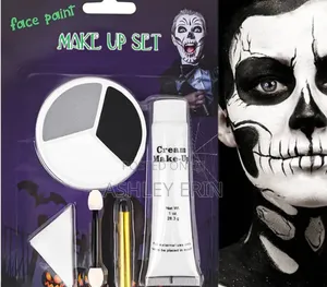 Face Paint, Black White Grey