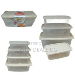4 Piece Food Storage Containers Tins With Lids,Multi-Colours