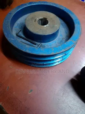 3 Belts 8" /8 Inches Pulley