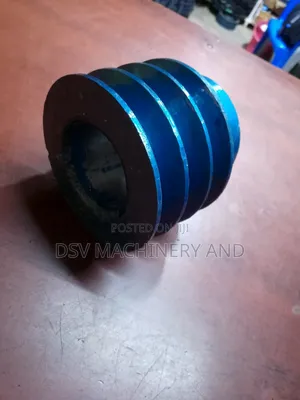 4" /4 Inches 3 Belts Pulley With 25mm Shaft