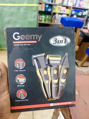 3-in-1 Rechargeable Shaver and Trimmer Set