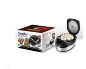 Sonifer 5 Litres Digital Smart Steam Rice Cooker Black