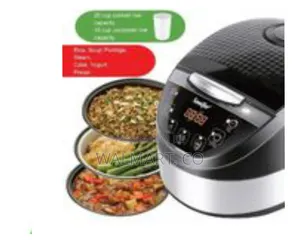Sonifer 5 Litres Digital Smart Steam Rice Cooker Black