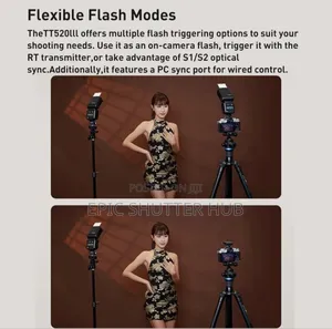 Godox Tt520iii Wireless Speedlite - Built-in Receiver And Rt