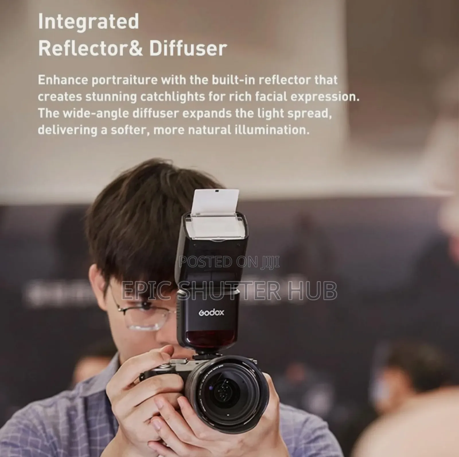 Godox Tt520iii Wireless Speedlite - Built-in Receiver And Rt