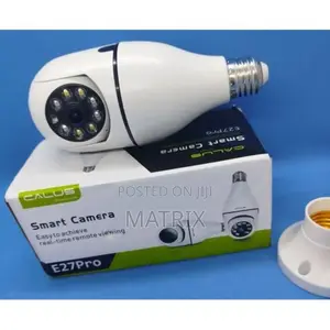 Bulb Wifi Camera E27 With Ai Tracking and Night Vision