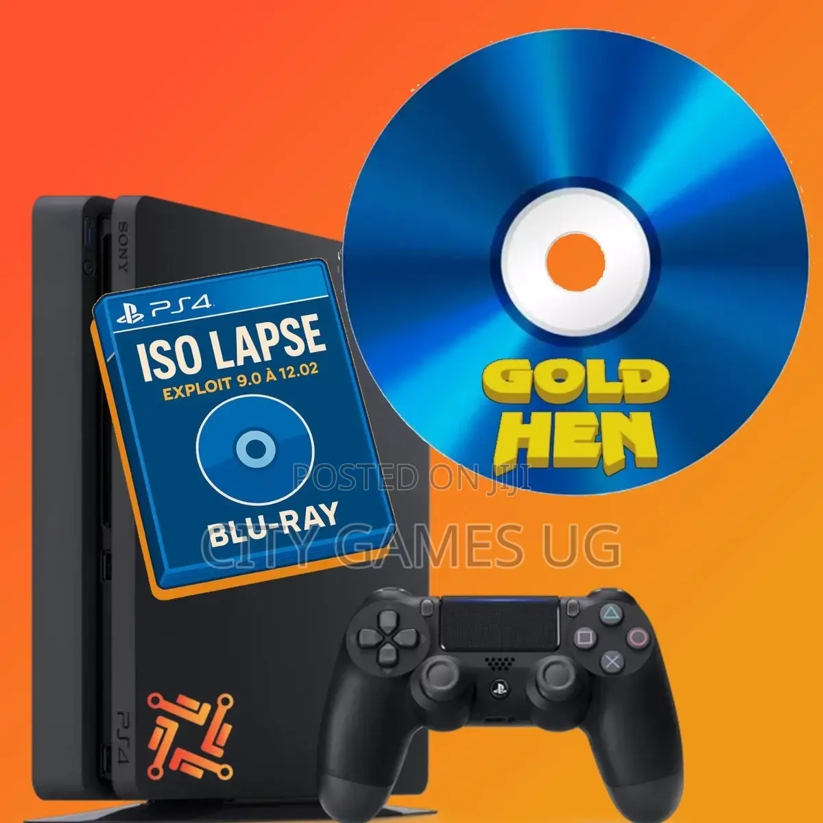 Ps4 Golden Hen Jailbreak Disc
