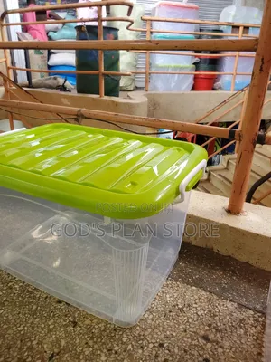40litres Plastic Transparent Storage Boxes Plastic Storage Boxes