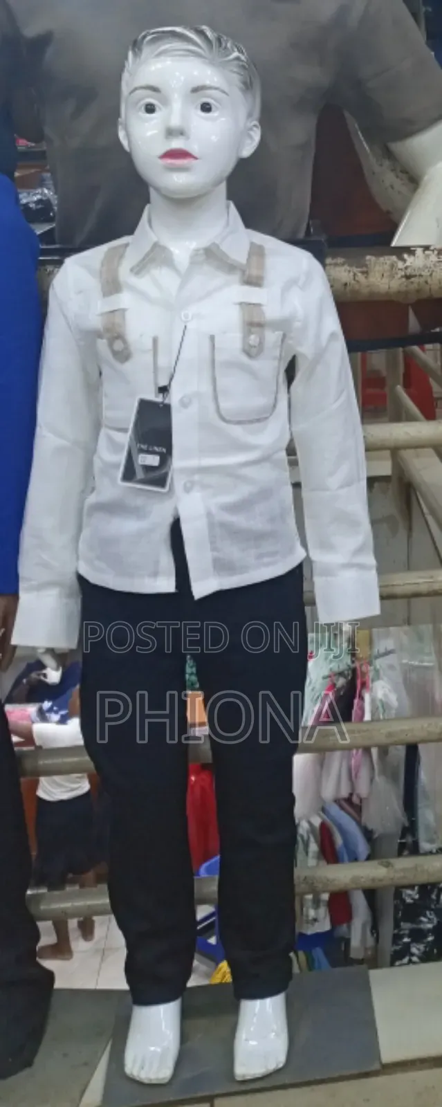 Boys Linen Shirts Plus Jean Trousers