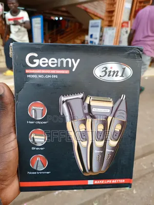 Geemy 3-in-1 Rechargeable Shaver and Trimmer Set