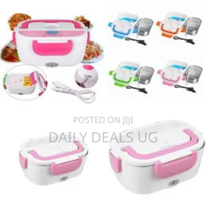 Portable Electric Lunch Box Car Food Warmer- Color May Vary
