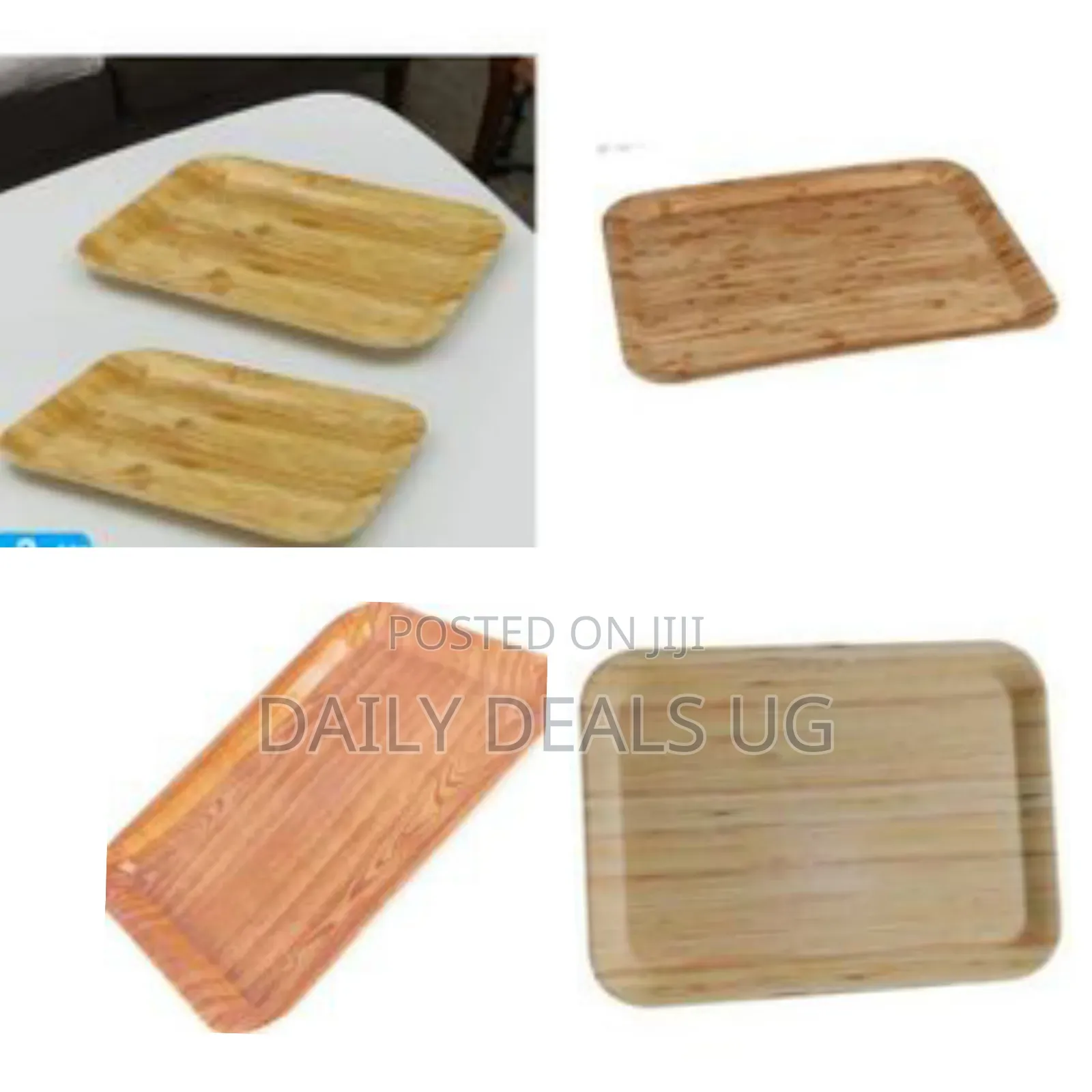 Rectangular Eco-Friendly Serving Tray Table Decorative Melamine