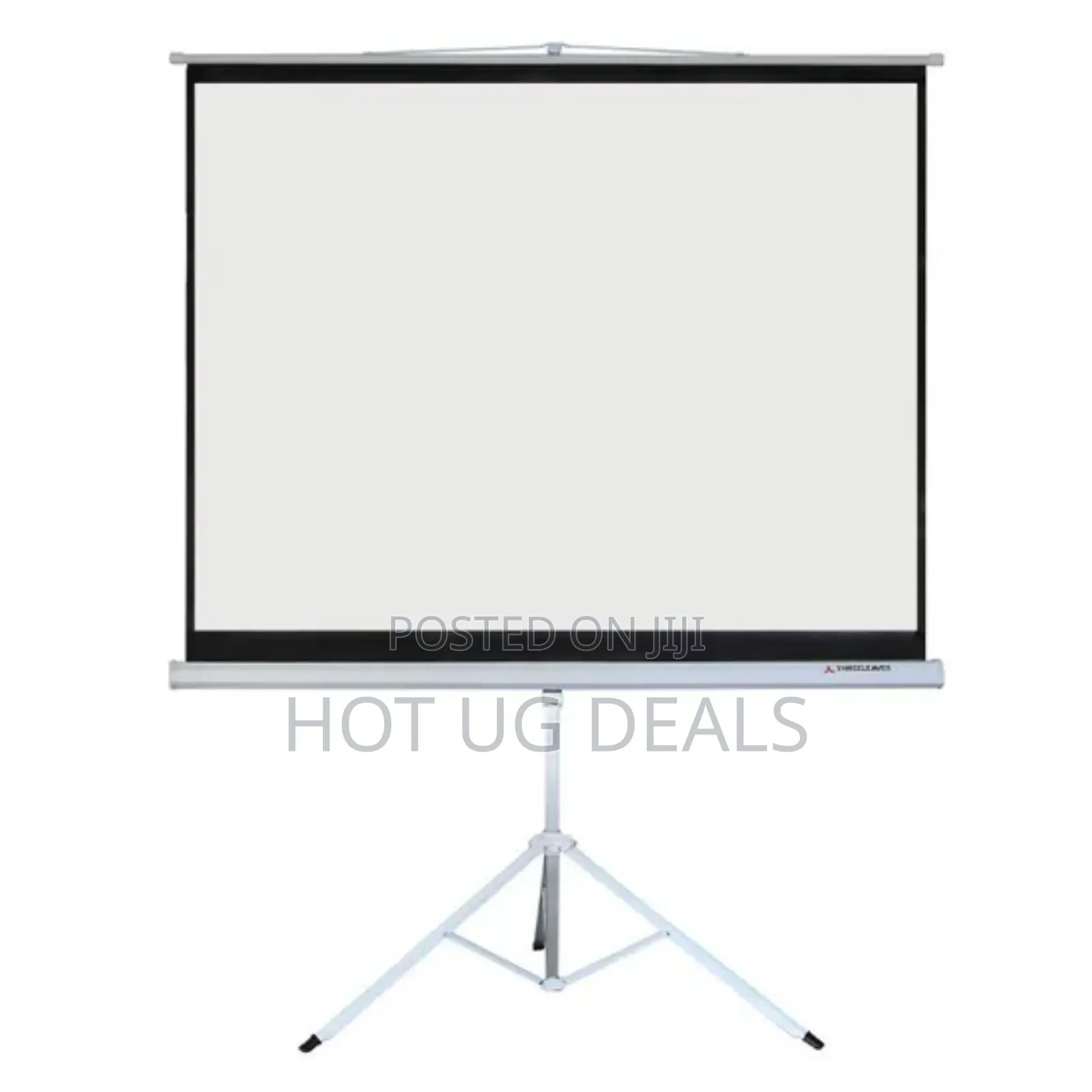 1.8m X1.8m Projector Screen With Stand - White