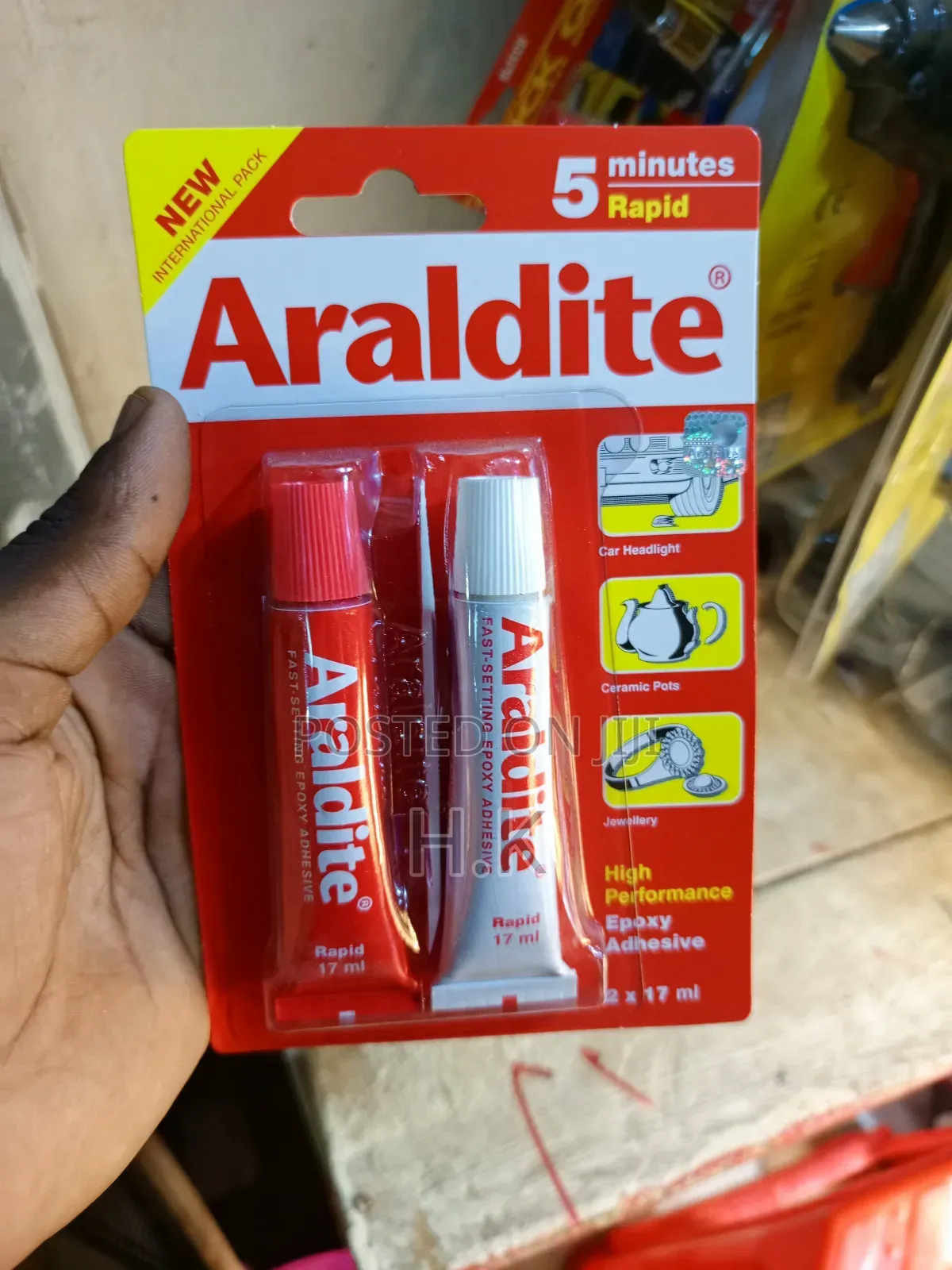 Aradite Glue 17ml ( New)