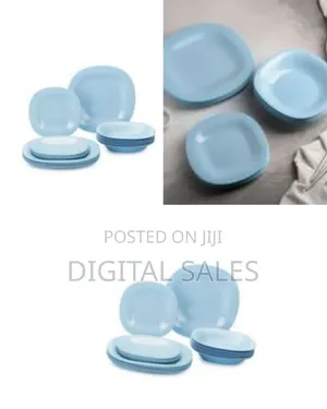 Luminarc 18 Piece Luminarc Plates,Side Plates and Bowls Dinner