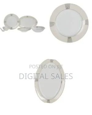 Royalford Porcelain Dinner Set, 26pcs Set Chip Resistant Dishwasher