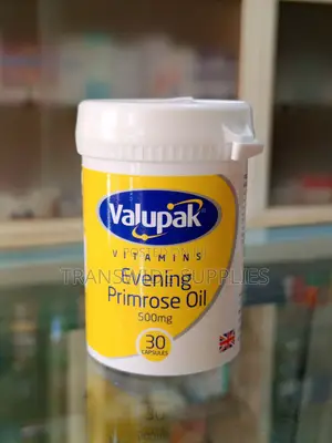 Valupak Evening Primrose Oil 500 Mg 30 Caps